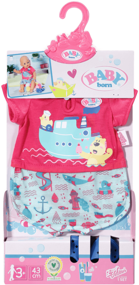 Baby Born Badepysjamas med Sko 43 cm