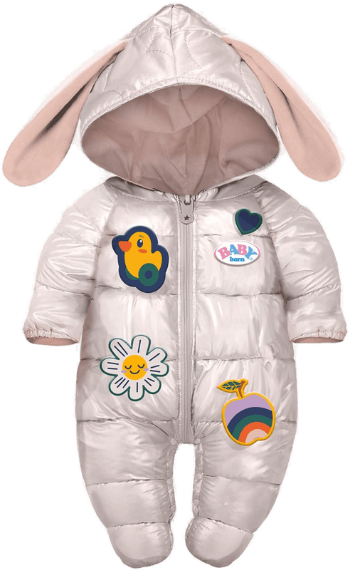 Baby Born Vinterdress Cream 43 cm