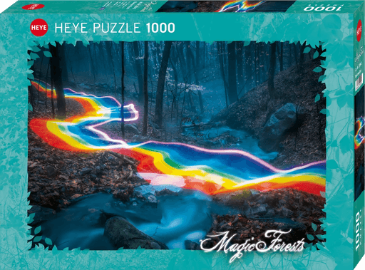 Puslespill 1000 Rainbow Road Heye