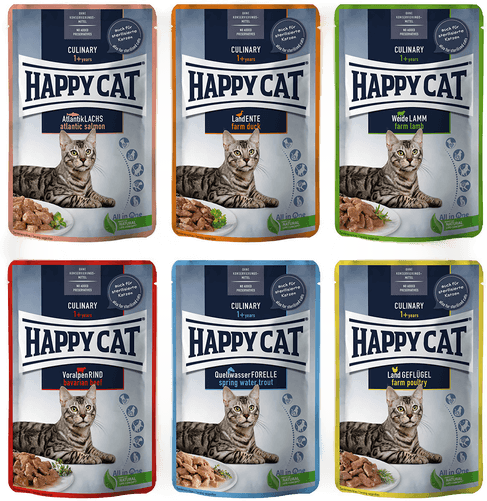 Happy Cat Pouch Meat in Sauce