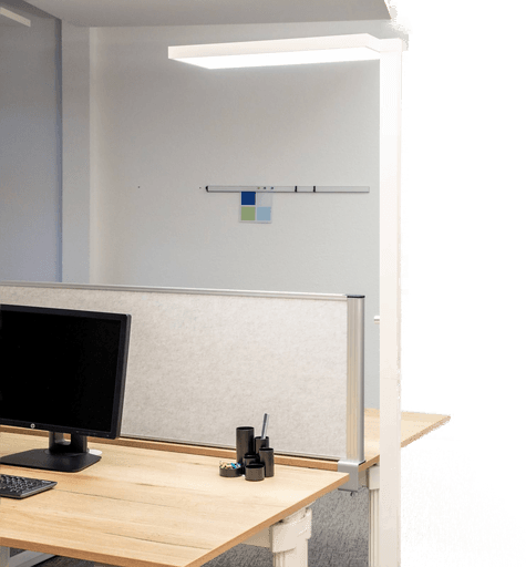 Maul LED-gulvlampe MAULjura, hvit, 196,5 cm