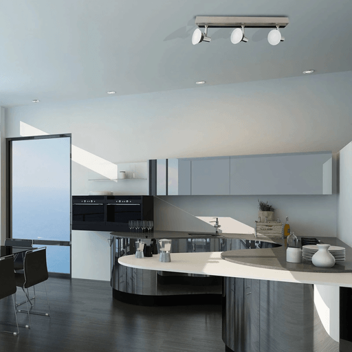 Näve LED-taklampe Jericho 3 lyskilder