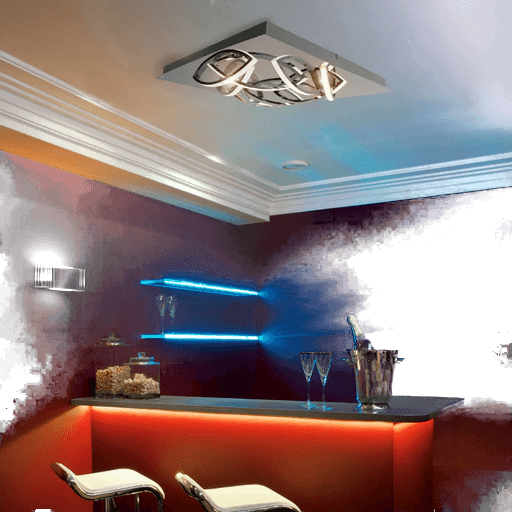 Näve LED-taklampe Manchester