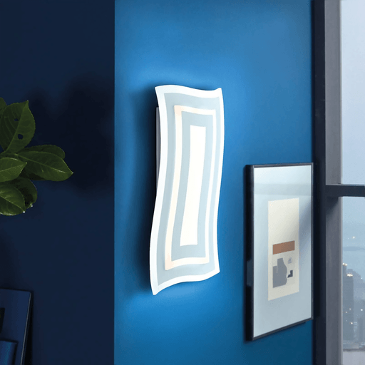 Fischer & Honsel LED vegglampe, hvit, 43 cm