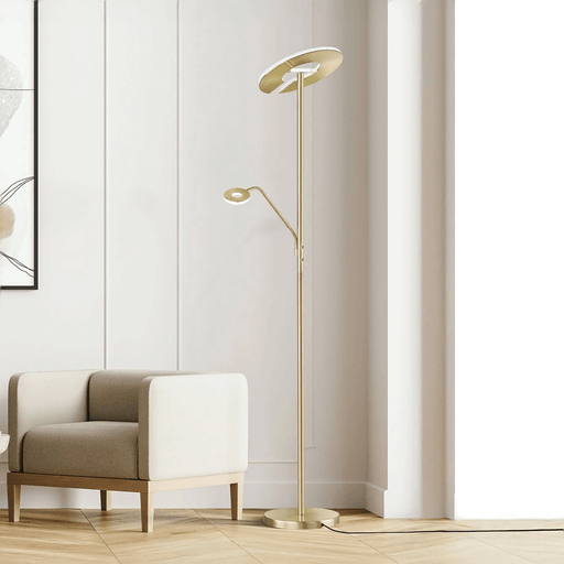 Fischer & Honsel LED-gulvlampe Dent 180 cm