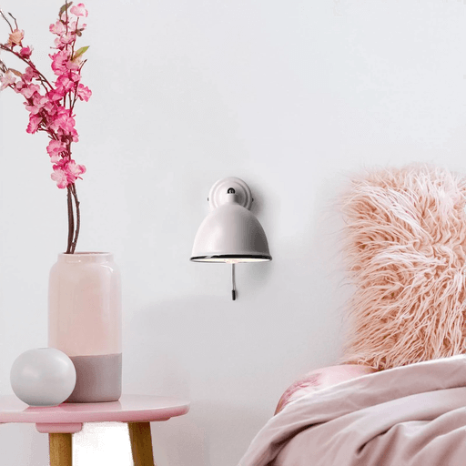 Brilliant Telio vegglampe, grå/taupe