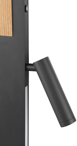 Brilliant LED-gulvlampe Streamline 145 cm svart