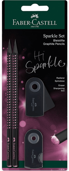 Faber-Castell Sparkle Midnight Rose Set