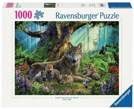 Ravensburger Jigsaw Puzzle Wolf In The Forest 1000pcs