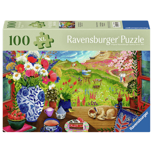 Ravensburger View Out The Window Puslespill 100 Brikker