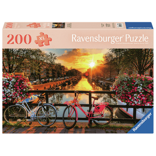 Sunset in Amsterdam 200 Brikker Ravensburger