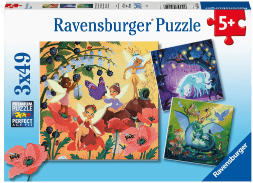 Puslespill 3x49 Magi Ravensburger