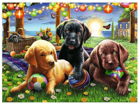 Ravensburger XXL Puppy Picnic