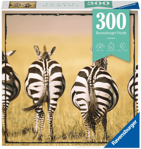 Ravensburger Puslespill 300 Sebra