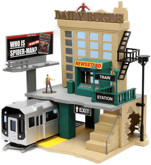 Jada Disney Marvel Spider-Man NYC Deluxe Nano Scene
