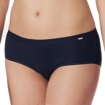 Schiesser Truser Fine Rib Hipster Mørkblå