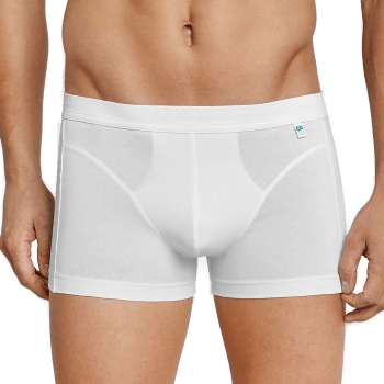 Schiesser Long Life Cotton Shorts Hvit