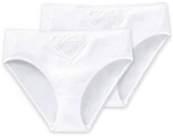 Schiesser Cotton Essentials Tai Panties Hvit