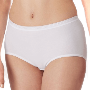 Schiesser Luxury Brief Hvit Dame