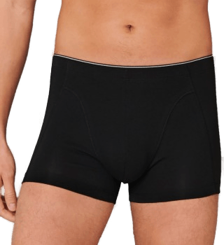 Schiesser 95-5 Organic Cotton Shorts Svart