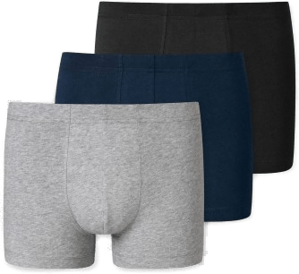 Schiesser 3P Essential Shorts Herre