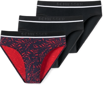 Schiesser 3P Printed Rio-Slip Mønster Herre