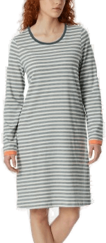 Schiesser Casual Essentials Sleepshirt Lysblå