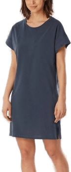 Schiesser Casual Nightwear Sleepshirt Mørkgrå