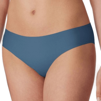Schiesser Invisible Cotton Brief Blå