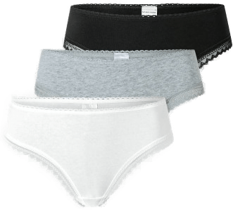 Schiesser Truser 3P Modern Cheeky String