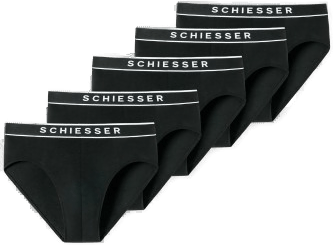 Schiesser 5P 95-5 Rio Briefs Svart