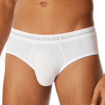 Schiesser 2P Cotton Flex Rio Briefs Hvit