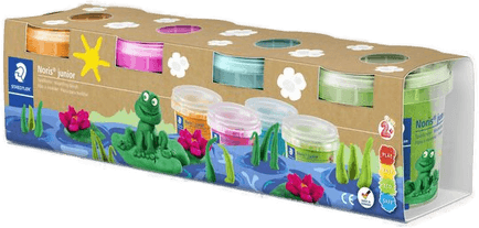 Staedtler Modelleringsleire 4pk neon