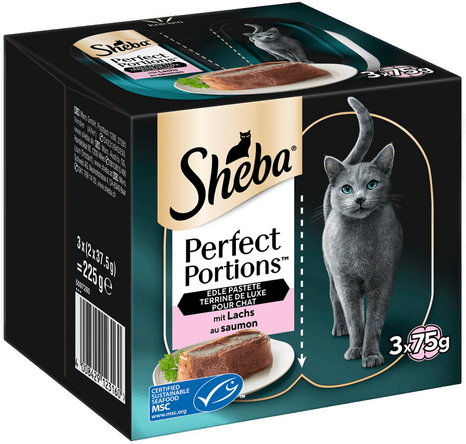Sheba Perfect Portions Paté med laks