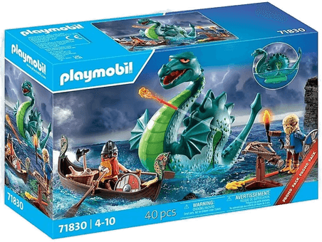 Playmobil Vikinger med sjøuhyre