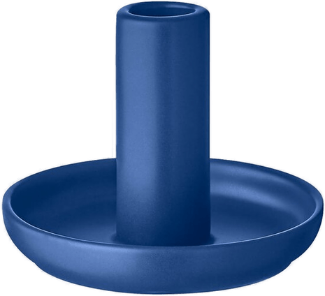 Blomus Vela lysestake 11 cm blå