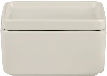 Blomus Pilar smørboks 250 ml Moonbeam