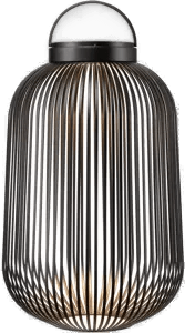 Blomus Lito Portable LED Utendørslampe L Black