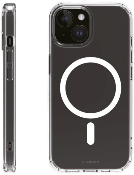 Vivanco Mag Clear Deksel til iPhone 15/14/13