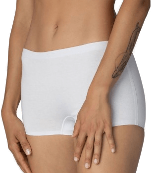 Mey Truser Natural Second Me Shorts Hvit