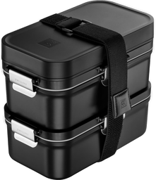 Zwilling Fresh & Save Bento Matboks 2 deler, svart