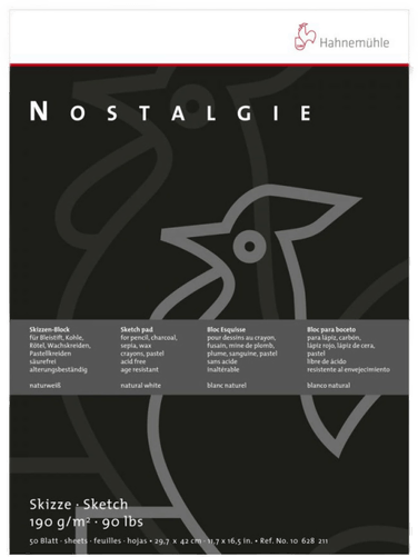 Hahnemühle Nostalgie Skisseblokk A4