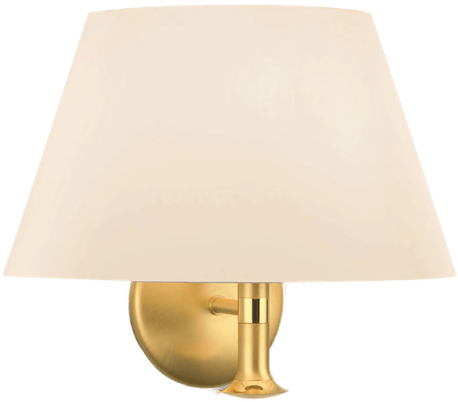 Hufnagel Royce vegglampe, krem