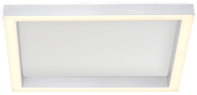 Pure LED-taklampe Lines 55 x 55 cm