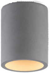 Paul Neuhaus Eton taklampe, grå, Ø 11 cm