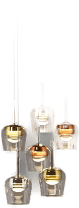 Qsmarthome Paul Neuhaus Smart LED hengelampe Q-Kon