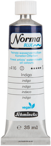 Schmincke Norma Blue Oljemaling 705 Mineral Black