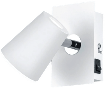 Trio Lighting Narcos hvit LED-veggspot