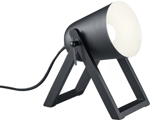 Trio Lighting Marc bordlampe, svart