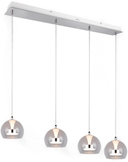 Trio Lighting Pendellampe Flynt 4 lamper